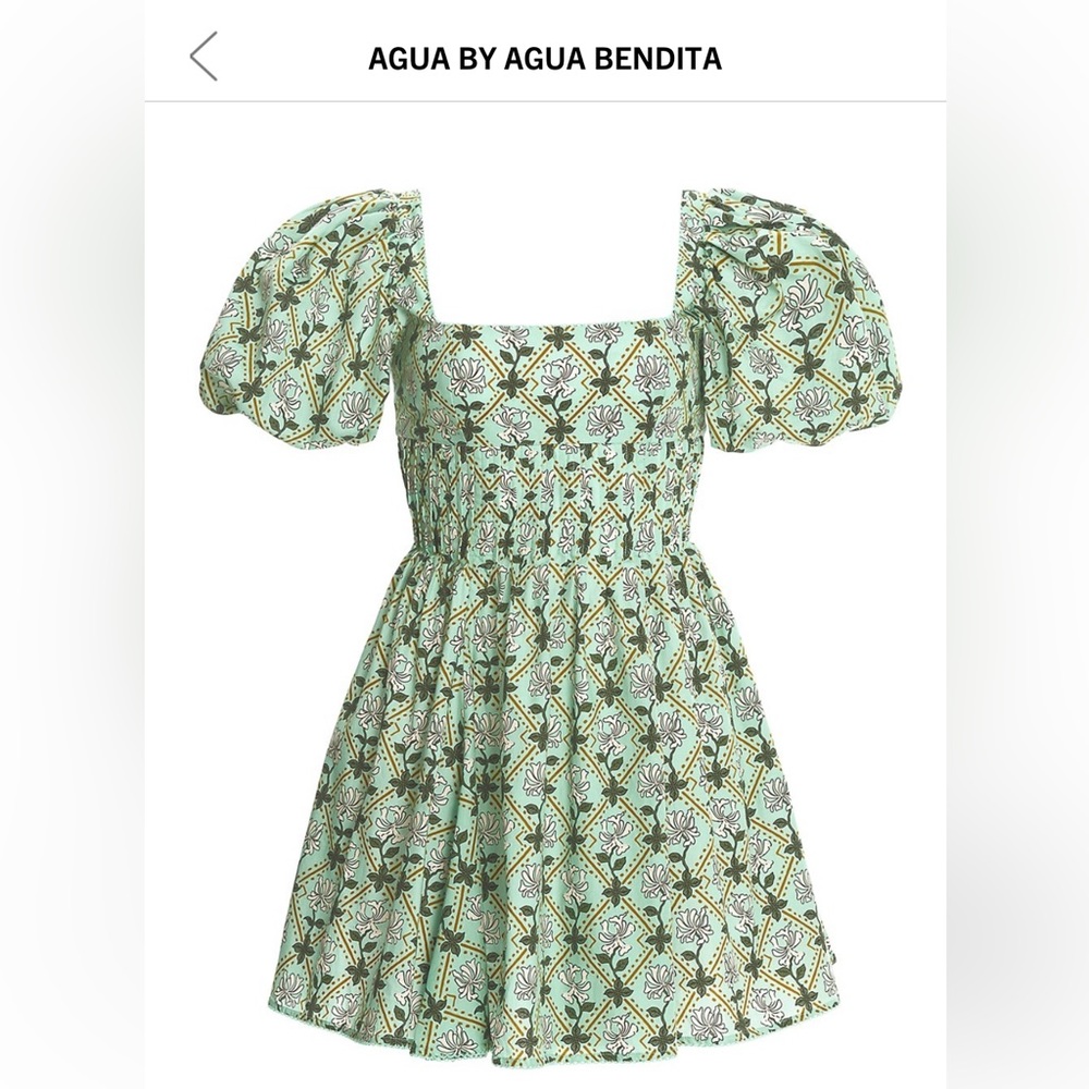 Agua By Agua Bendita Caramelo Mini Dress. Size Small, worn once